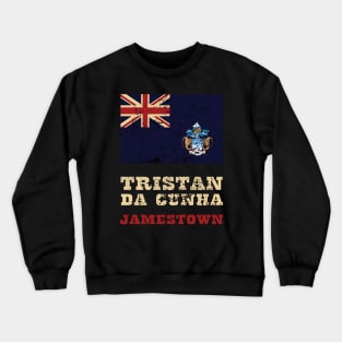 Flag of Tristan da Cunha Crewneck Sweatshirt